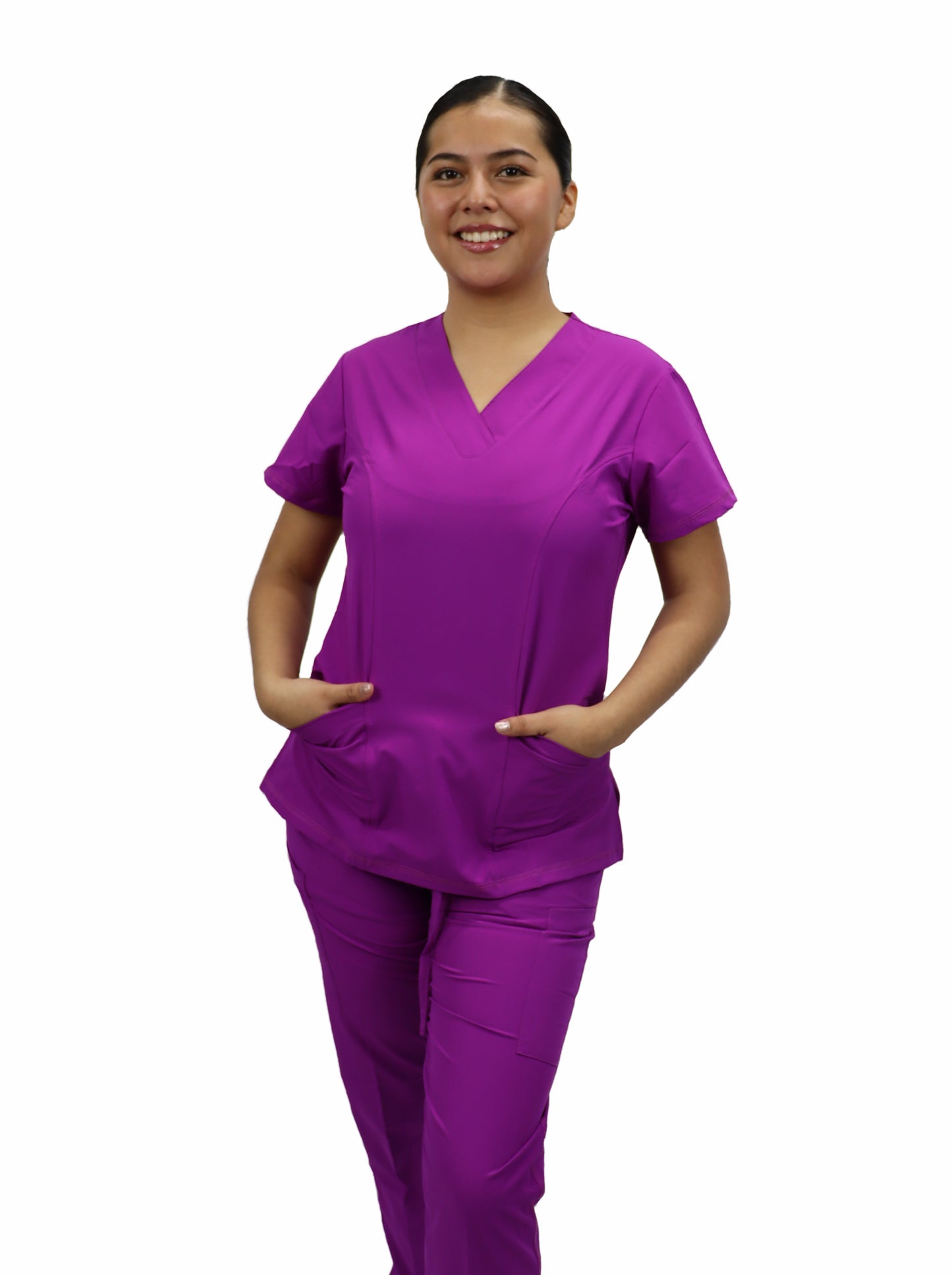 Uniforme Quirurgico M05 Antifluido Stretch Bugambilia